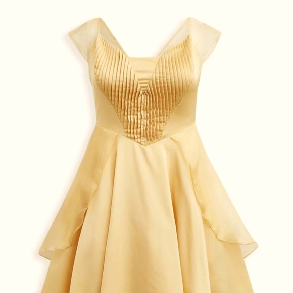 ❤️NWT VINTAGE TORRID PREMIUM PRINCESS BELLE BEAUTY AND THE BEAST COSPLAY DRESS - Picture 9 of 12